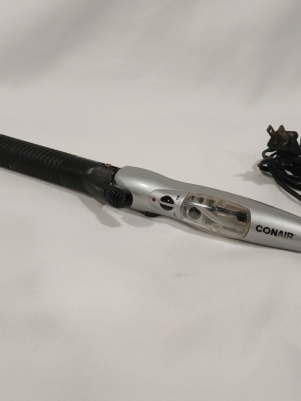 Conair Steam 'N Shine 3/4" Hot Mist Curling Iron Model MI19 W/ Heat Shield Works